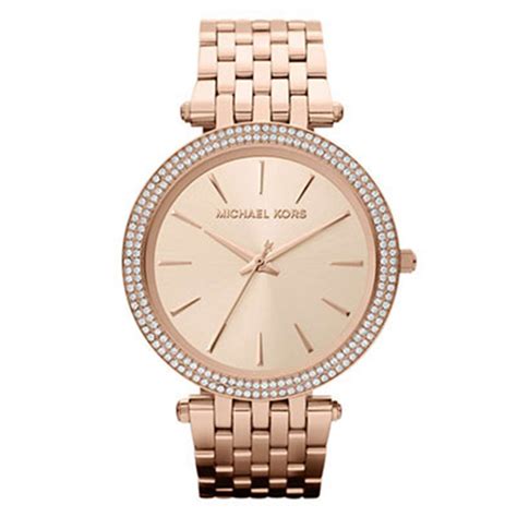 michael kors rose gold darci glitz watch|michael kors bracelet band.